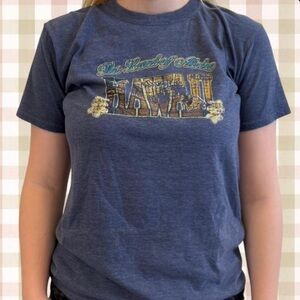 vintage and distressed hawaii graphic tee!!